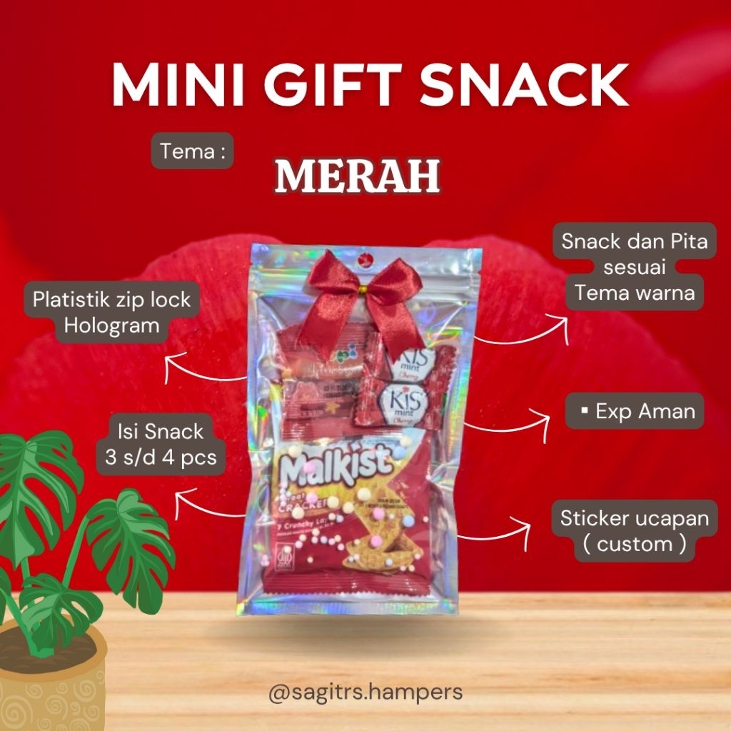 

MINI GIFT SNACK HOLOGRAM | Snack Mini | Mini Gift | Souvenir Snack | Snack Mini Ultah | Hampers Snack Hemat