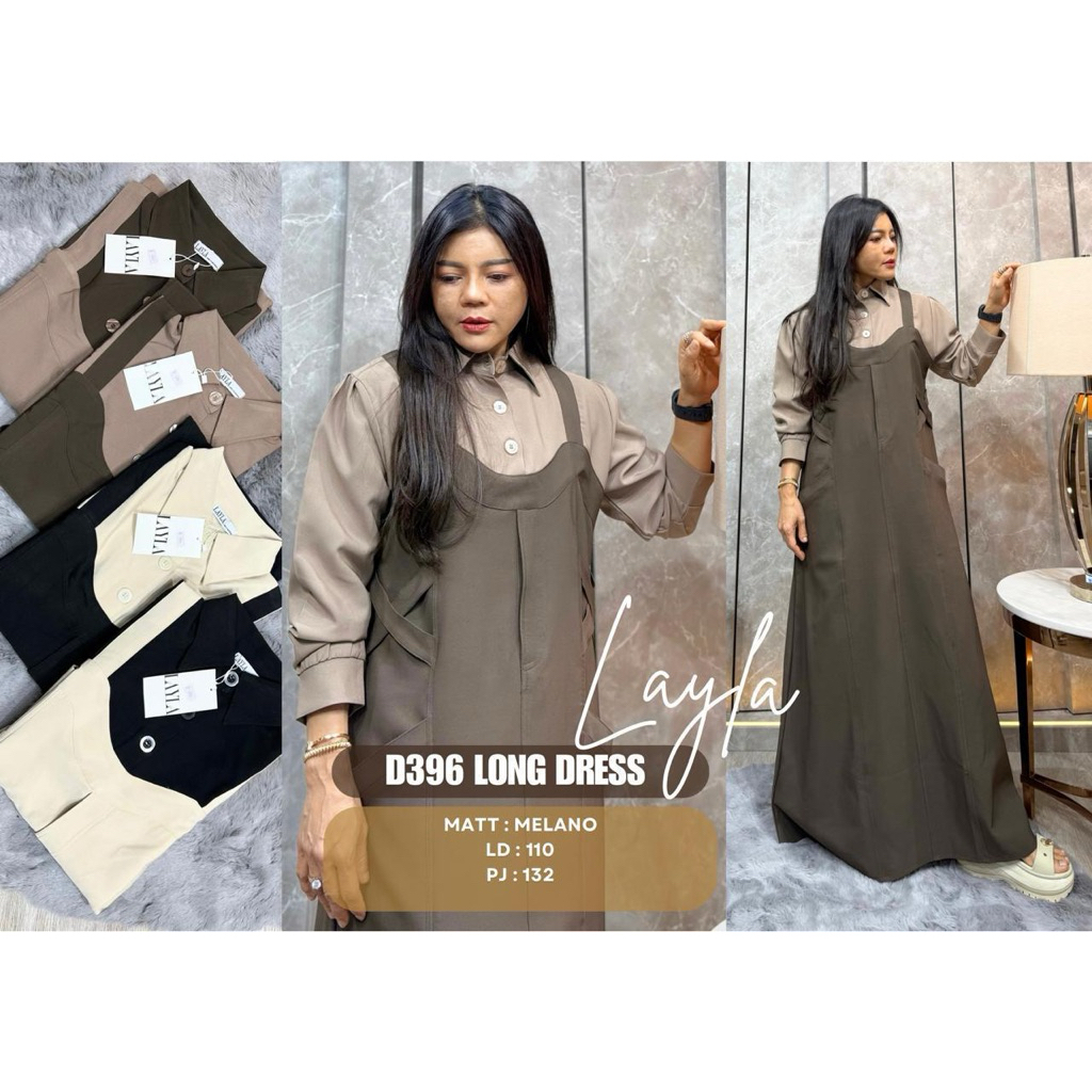 Gamis layla Melano - gamis layla terbaru busui - Gamis busui layla terbaru