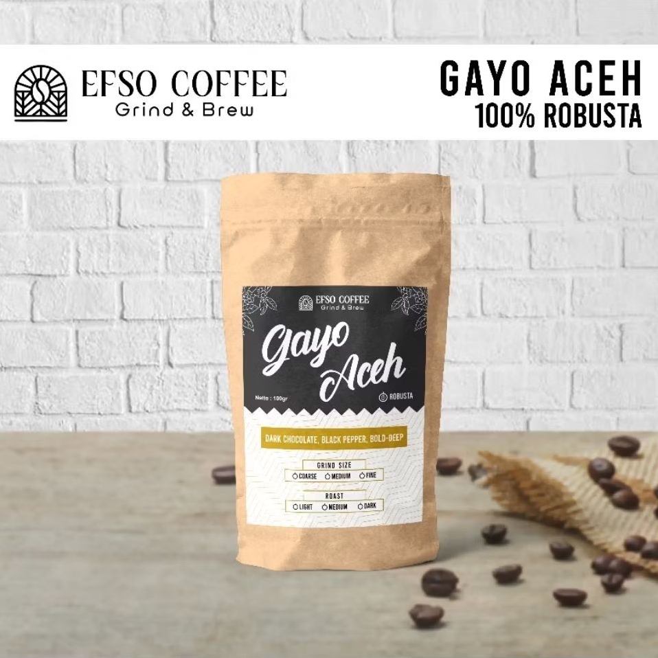 

Gayo Aceh - 100% Robusta | 100gr