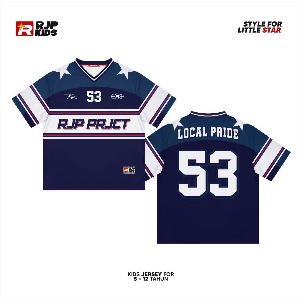 Jersey Kaos Tshrt  klambi Jersey  Anak Anak Laki Laki  Permpuan Cowok Cewek Custom Desgn Keren Bagus