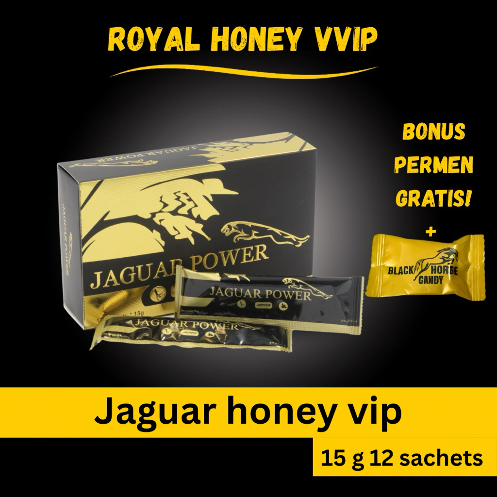 

Jaguar Power Royal Honey VVIP 15g/12 Sachets