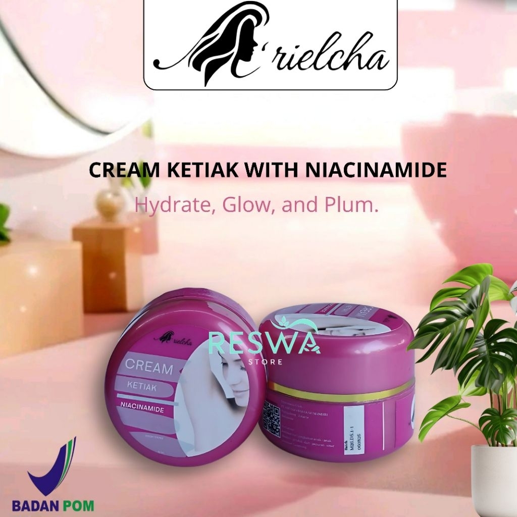 KRIM KETIAK BPOM // A'RIELCHA CREAM PEMUTIH // KRIM PEMUTIH // WHITENING CREAM //BABY WHITENING CREA