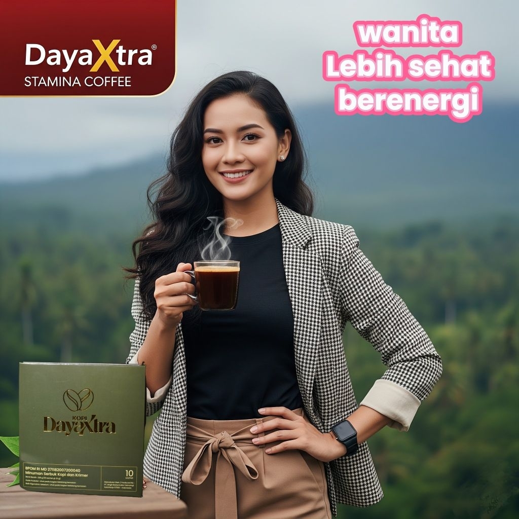 

kopi DayaXtra 5 sachet kopi Stamina wanita premium lebih mood aman di lambung lebih berenergi sehat kewanitaan