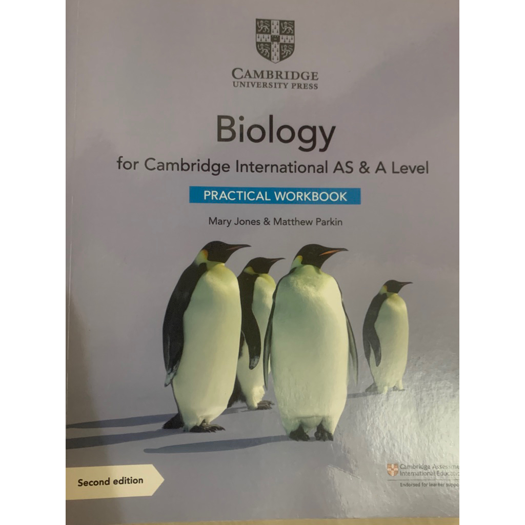 preloved as a level biology practical book