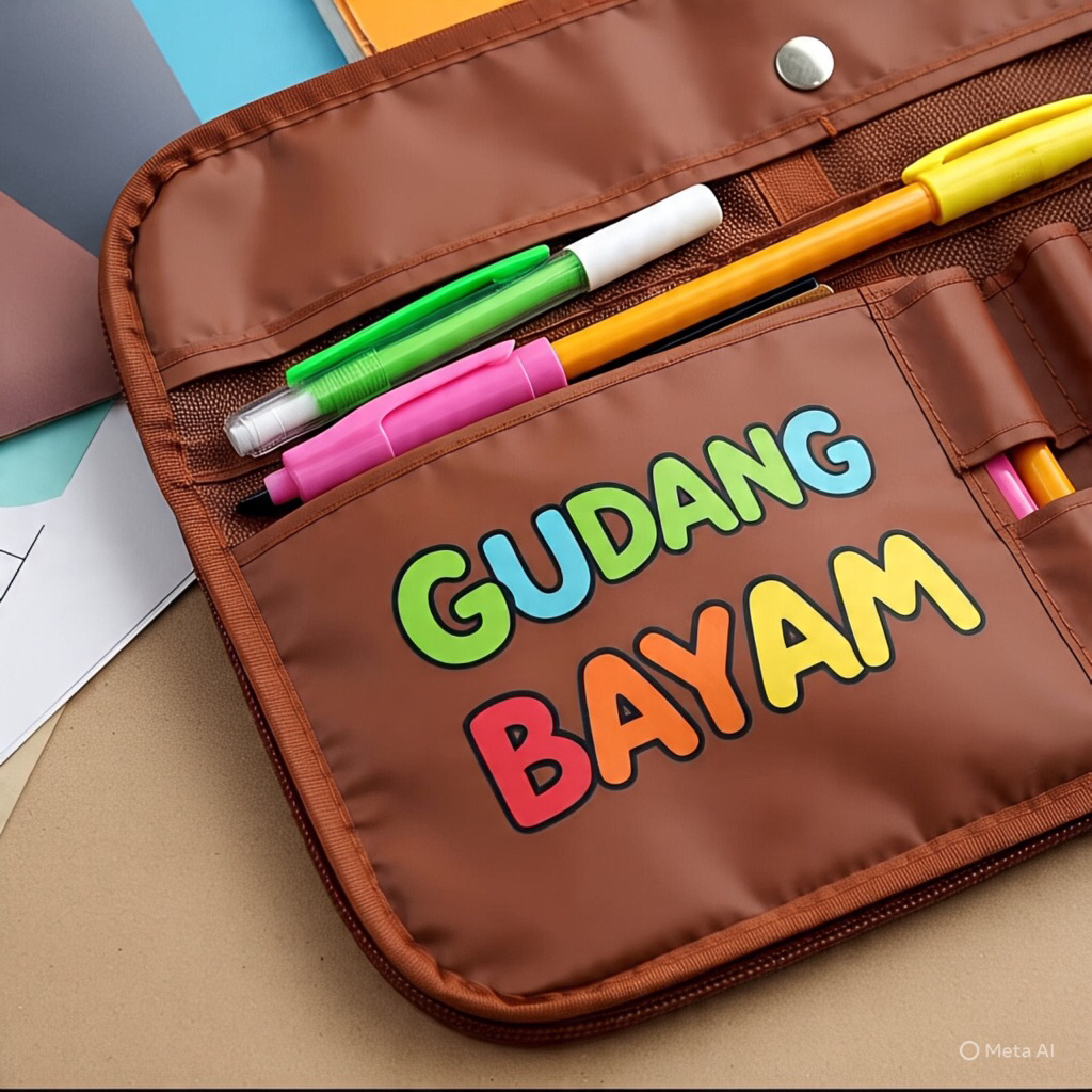 

Tempat pensil tipis - Gdg bym