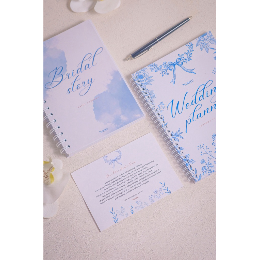 

Bundling 2in1 Set | FREE BOX Wedding Planner and Bridal Story