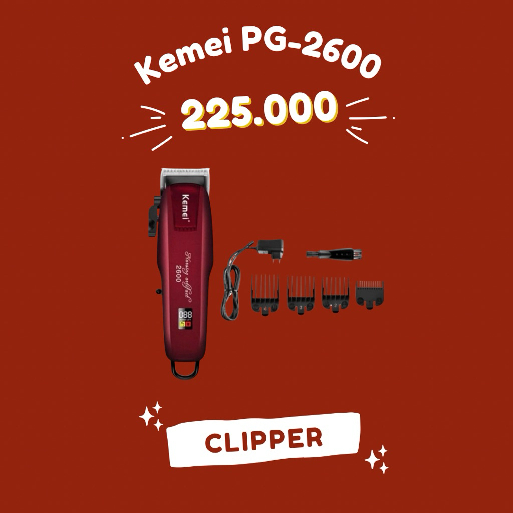 Kemei KM-PG2600 Cordless Clipper