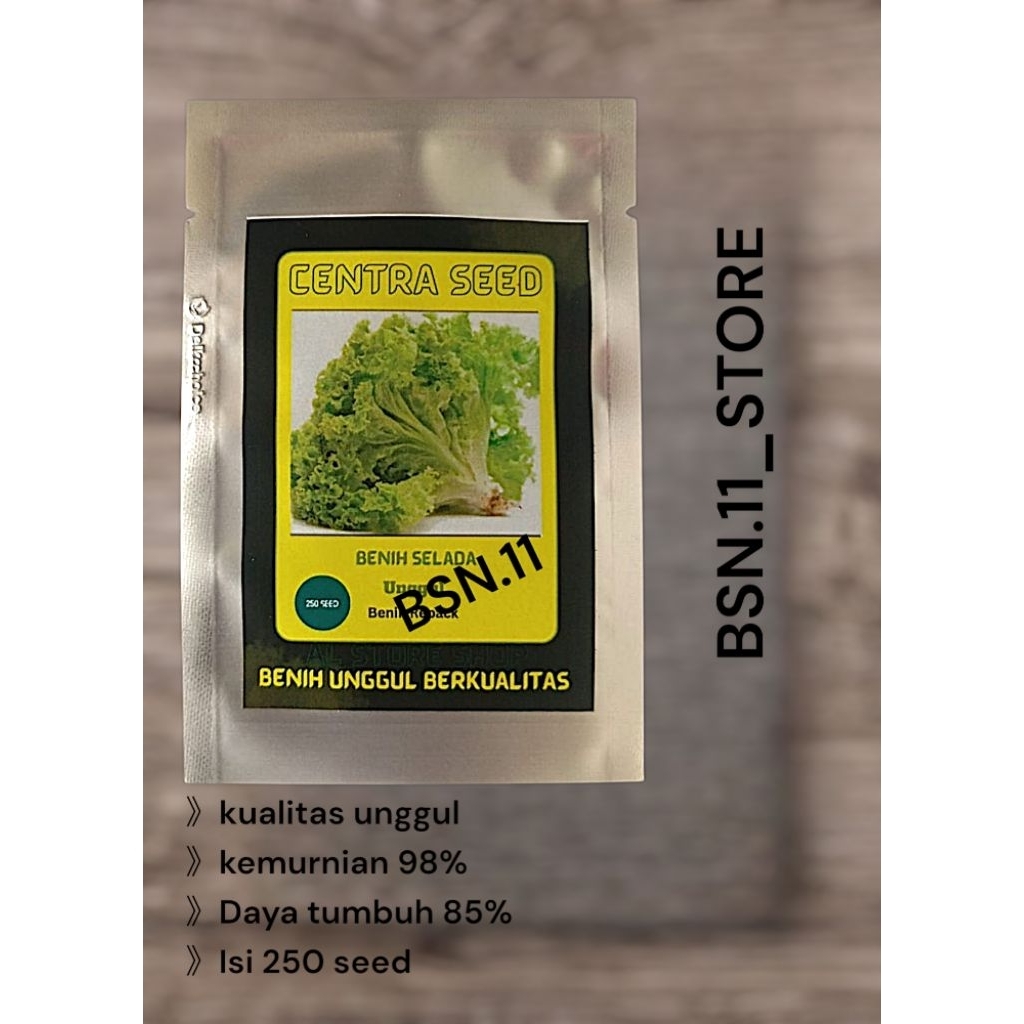 

Benih Selada Unggul Kemasan Repack (250 butir)