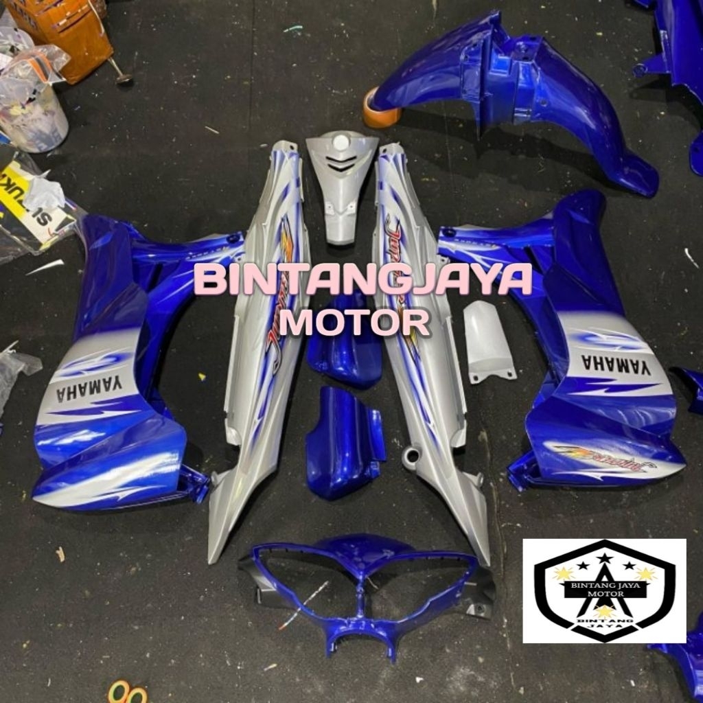 fullset body halus Jupiter z Burhan 2007 biru silver Jupiter Burhan fullset body halus
