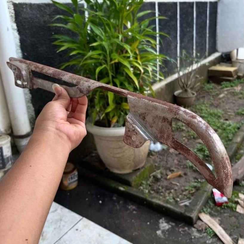 Katengkas Tutup Rantai Custom Handmade Honda Cb Gl 100 Pnp Arm Kaze W175