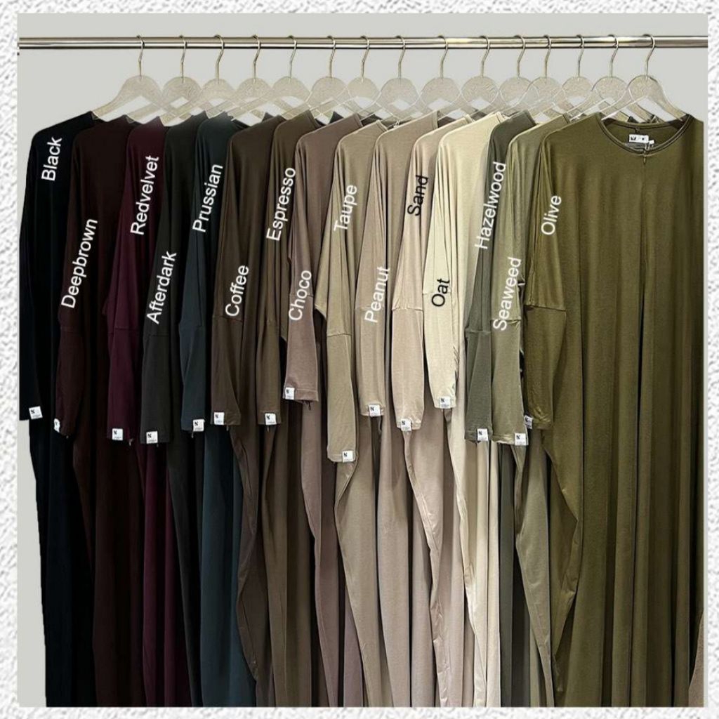 READY‼️Plain Loose Abaya by. Khalewale