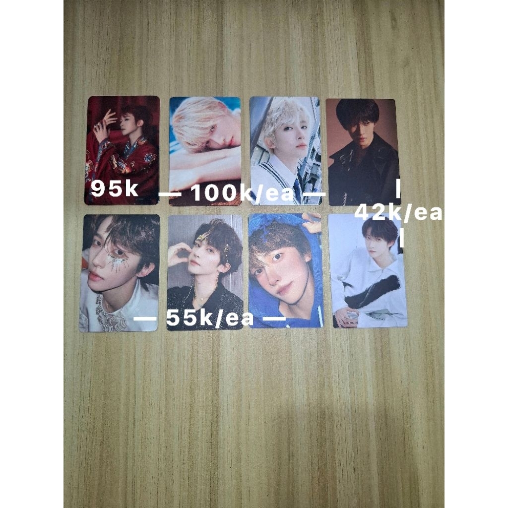 pc photocard into1 liuyu album japan thai polaroid