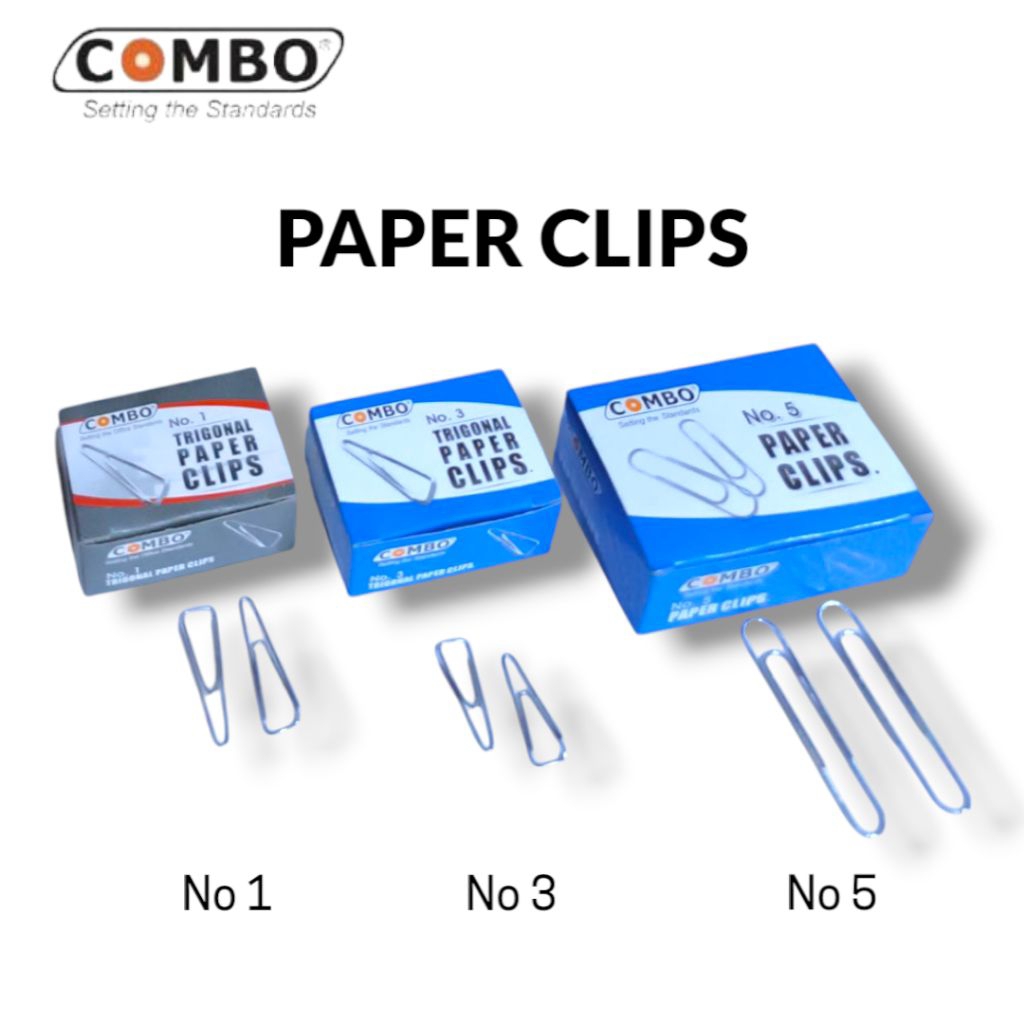 

PAPER CLIPS / KLIP KERTAS COMBO ( DOS KECIL)