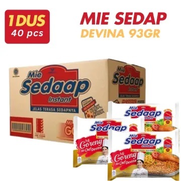 

Sedaap Mie Instan Goreng Ala Chef Bag 93 gr x40