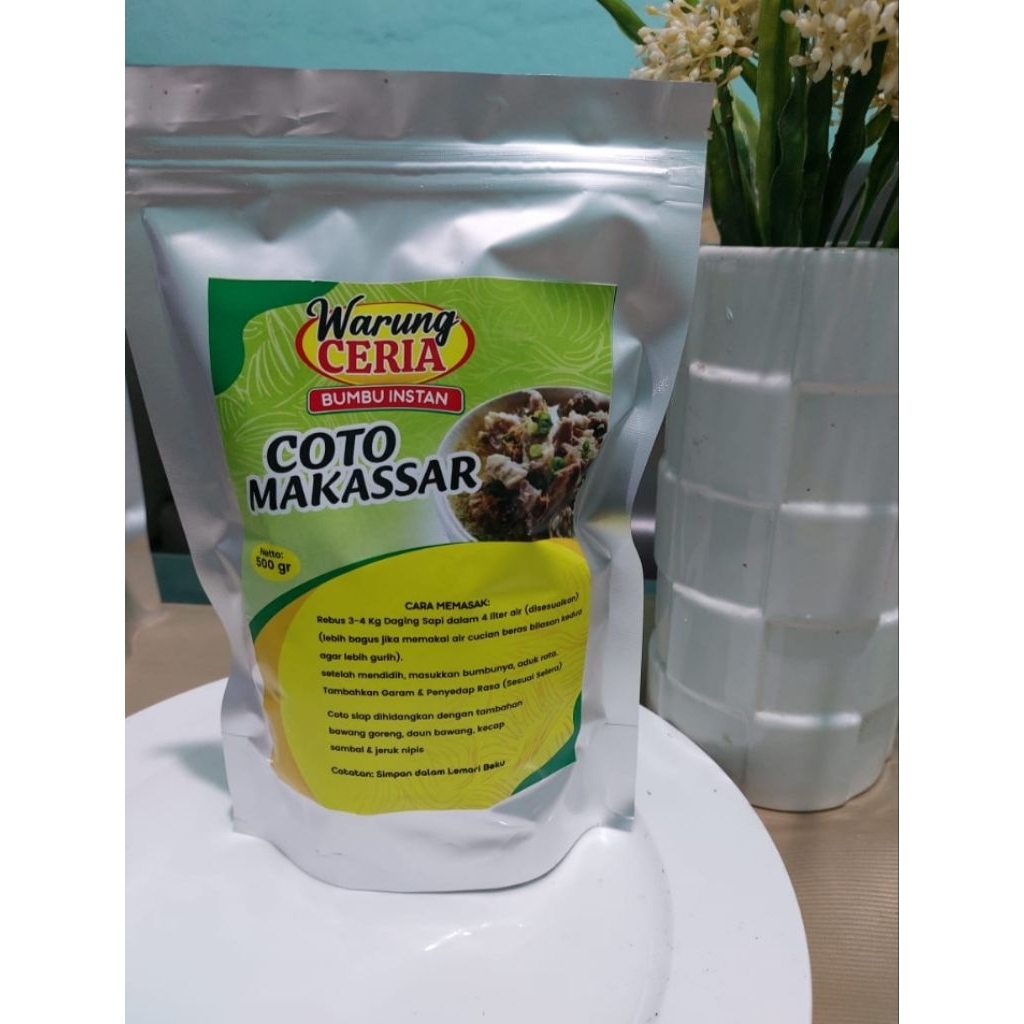 

Bumbu Coto Mama Leha – Resep Asli Makassar, Siap Pakai & Tanpa Pengawet - 250gr