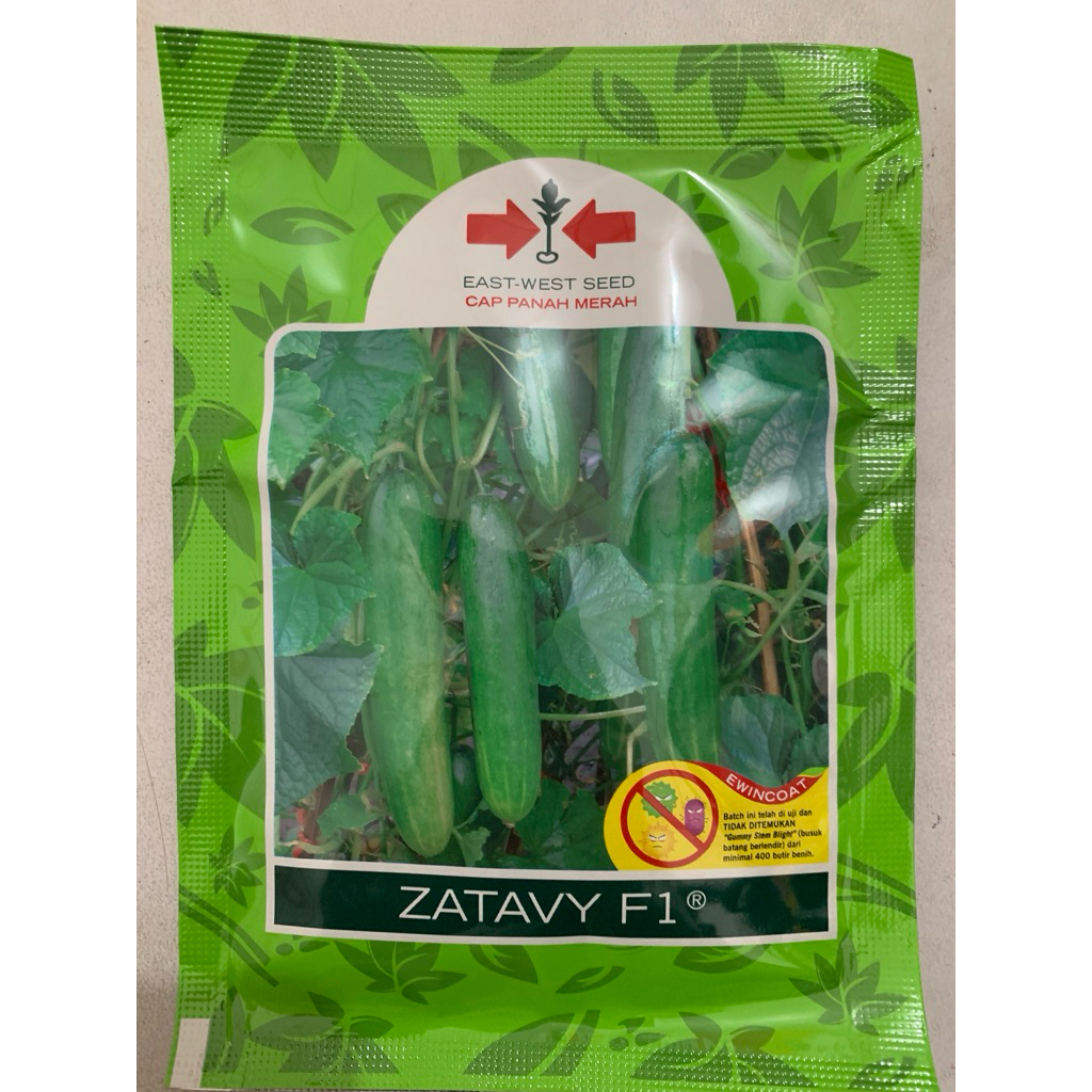 Benih Hibrida Timun ZATAVY F1 800 Butir - Cap Panah Merah