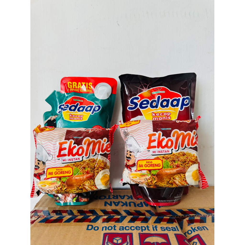 

( Free Mie instan ) Kecap Sedaap Refill 700gr&725gr Bonus Mie Eko Instan