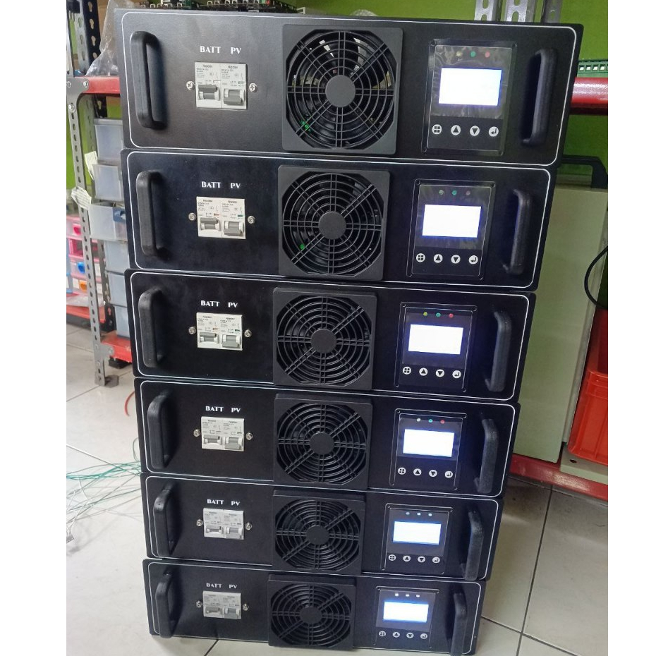 MPPT rating 100a 100 amper rack mount mppt solar charging 100A Casing MPPT Lokal MPPT 100A rackmount