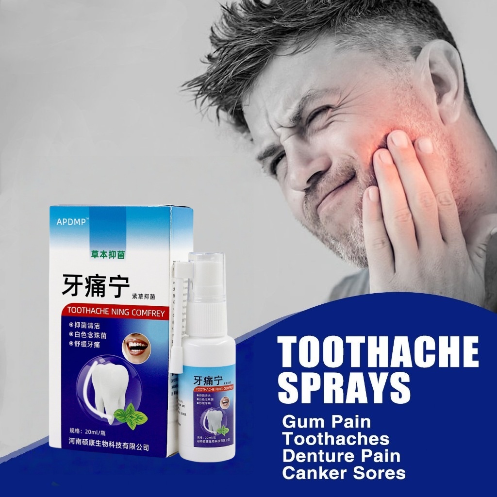 Obat sakit gigi Obat Pereda Sakit Gigi Pereda Nyeri Cepat Perawatan Semprotan Sakit Gigi Pereda