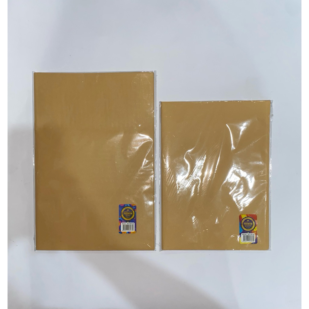 

Sampul Buku Cokelat Polos SAMSON Boxy Quarto [1 PACK]