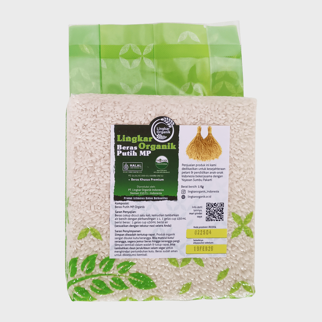 

LINGKAR ORGANIK Beras Putih Menthik Susu 1kg - Beras Premium