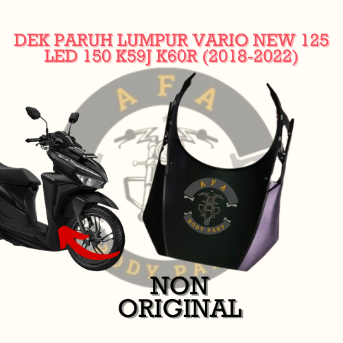 DEK LUMPUR/DEK PARUH VARIO 125/150 NEW/COVER KOLONG VARIO/COVER LUMPUR VARIO NEW  ORIGINAL