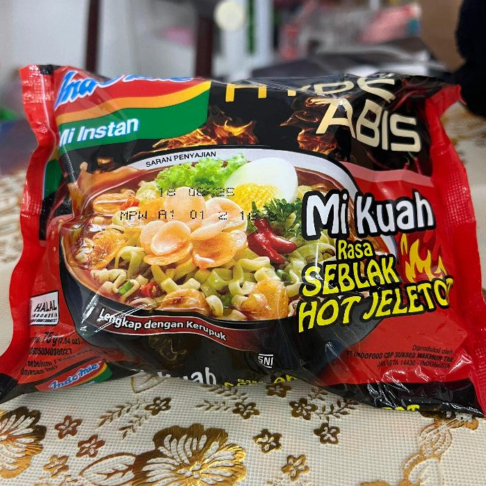 

INDOMIE HYPE ABIS SEBLAK HOT JELETOT 75GR