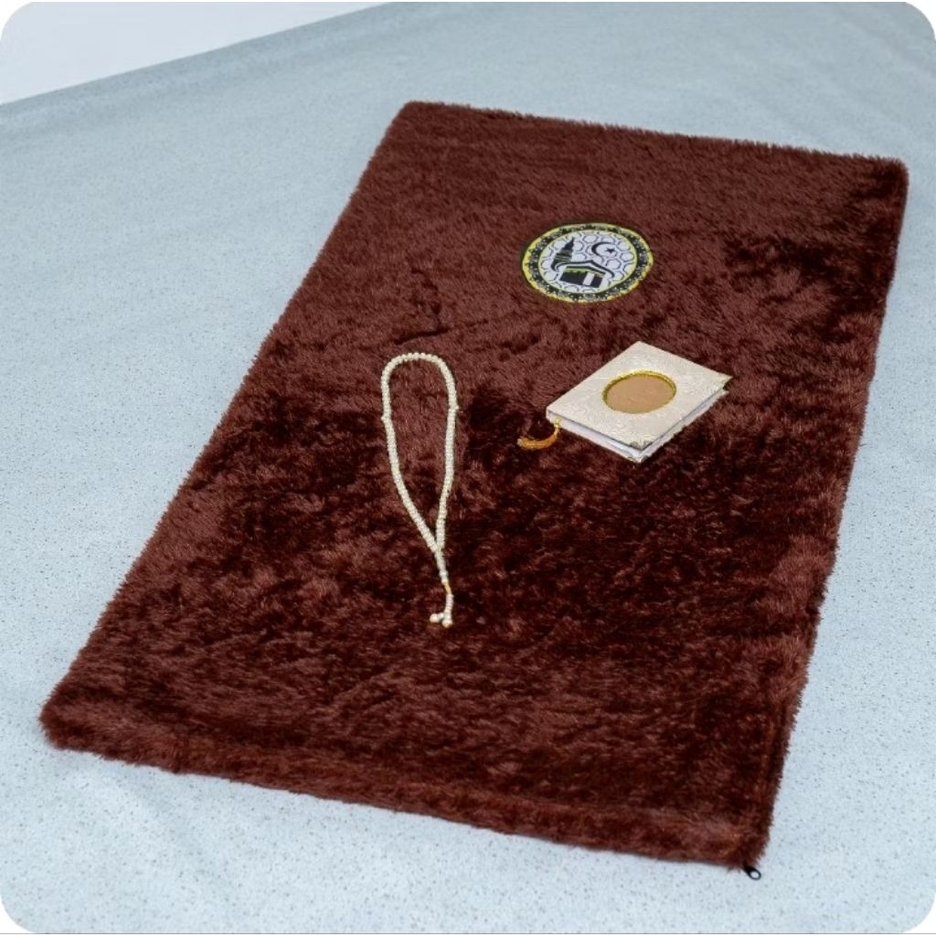 PROMO SAJADAH BULU RASFUR PREMIUM TEBAL HALUS DAN EMPUK sajadah tebal