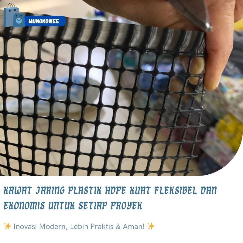 Kawat Jaring Plastik HDPE Kuat Fleksibel dan Ekonomis untuk Setiap Proyek