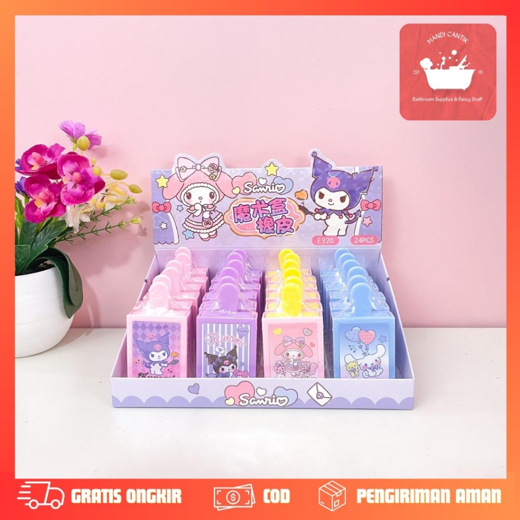 

PENGHAPUS MISTERY ICE CREAM STICK SANRIO ER-1910 LUCU IMUT KADO UNIK SOUVERNIR NIKAHAN ULANG TAHUN HAJATAN