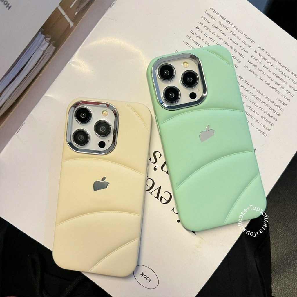 MN281 Case Premium Elegan Creative With Stiker Logo Compatible Iphone 7 7+ X Xs Xr 11 12 13 14 15 Pr