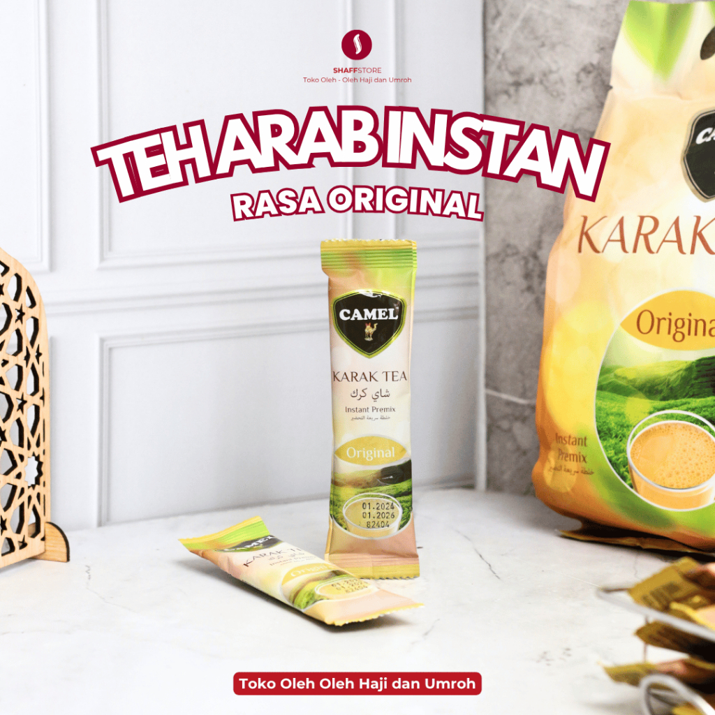 

Teh Arab Instan Rasa Original Minuman Hangat Khas Timur Tengah