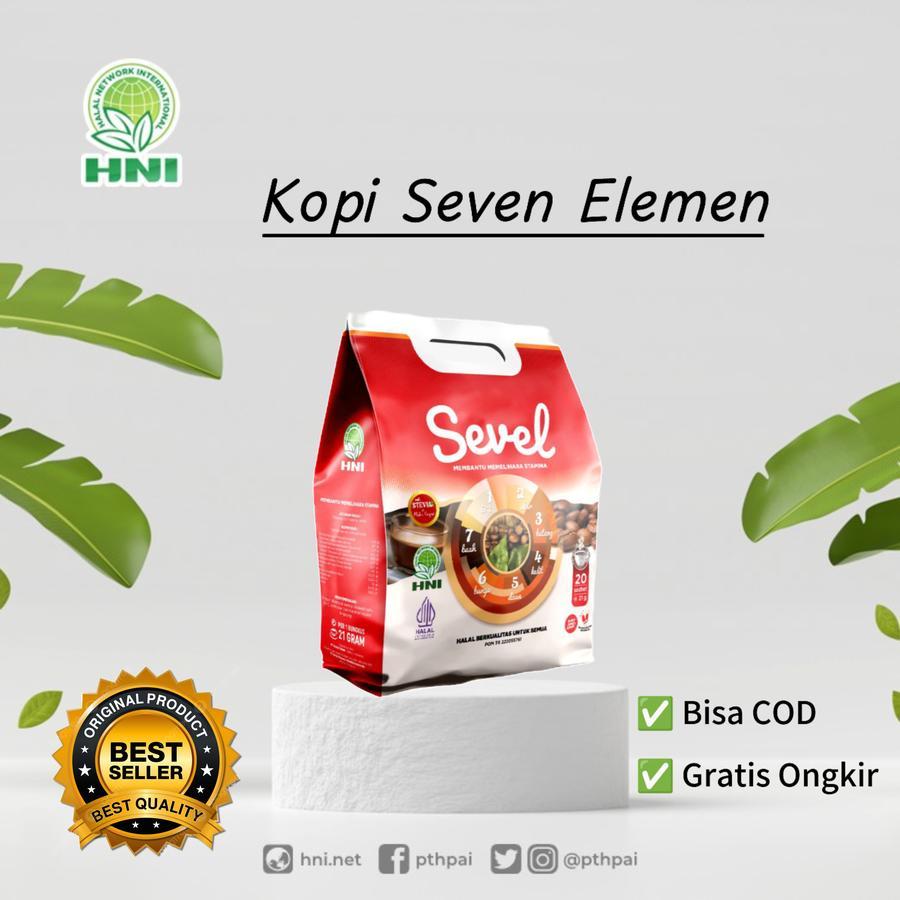 

Kopi Sevel isi 20 sachet Kopi 7 Elemen