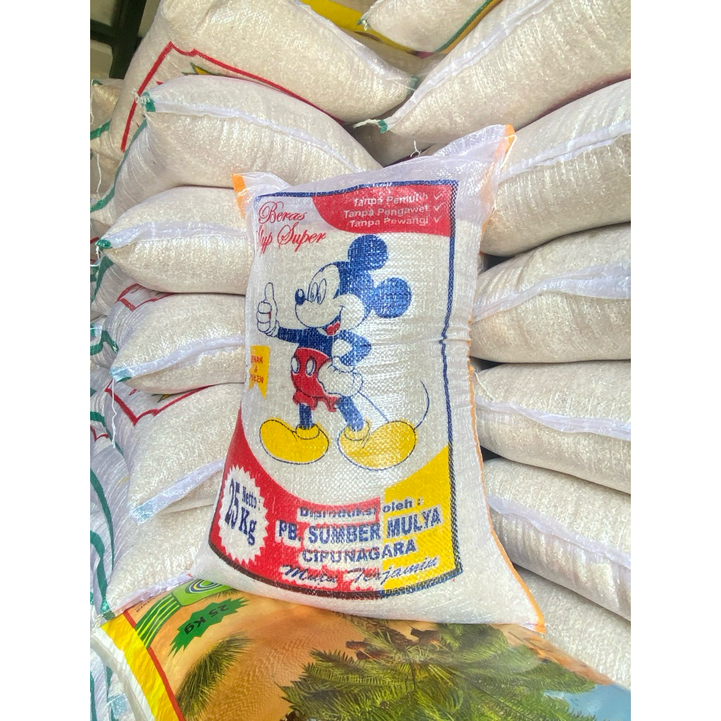 

BERAS MEDIUM MICKEYMOUSE 25KG