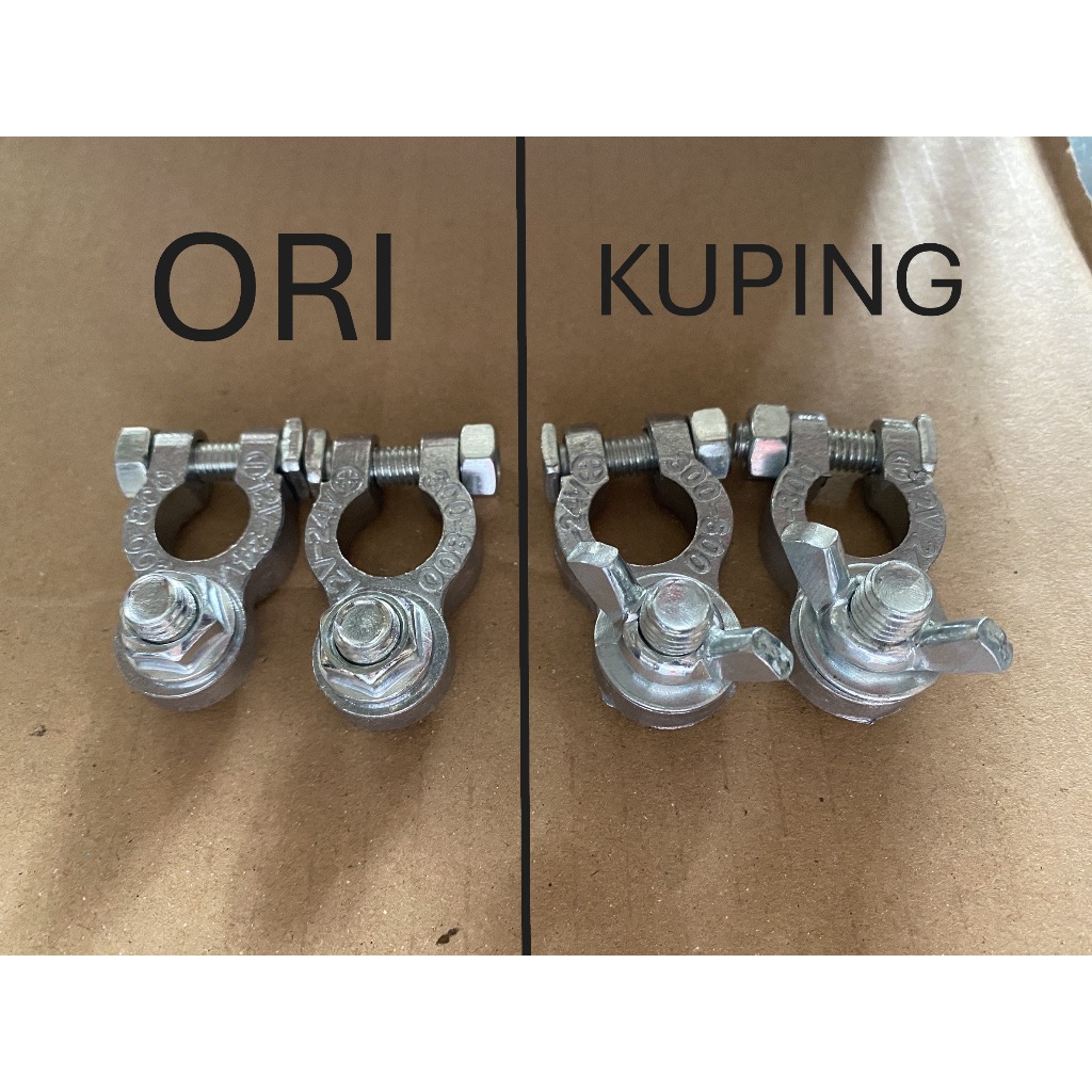 Kepala Aki Terminal Klem Aki  Mobil N70 Besar BAUT Aluminium Alloy