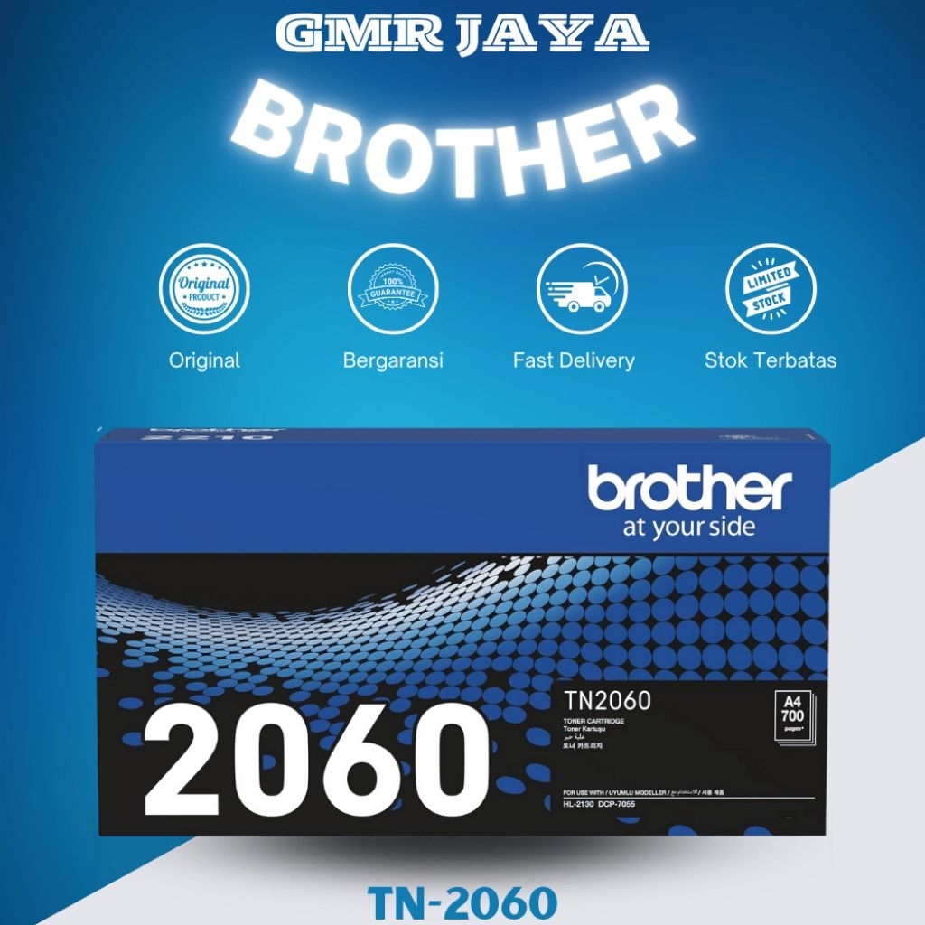 Toner brother TN-2060 original / Toner cartridge brother TN-2060 original / Toner printer brother TN