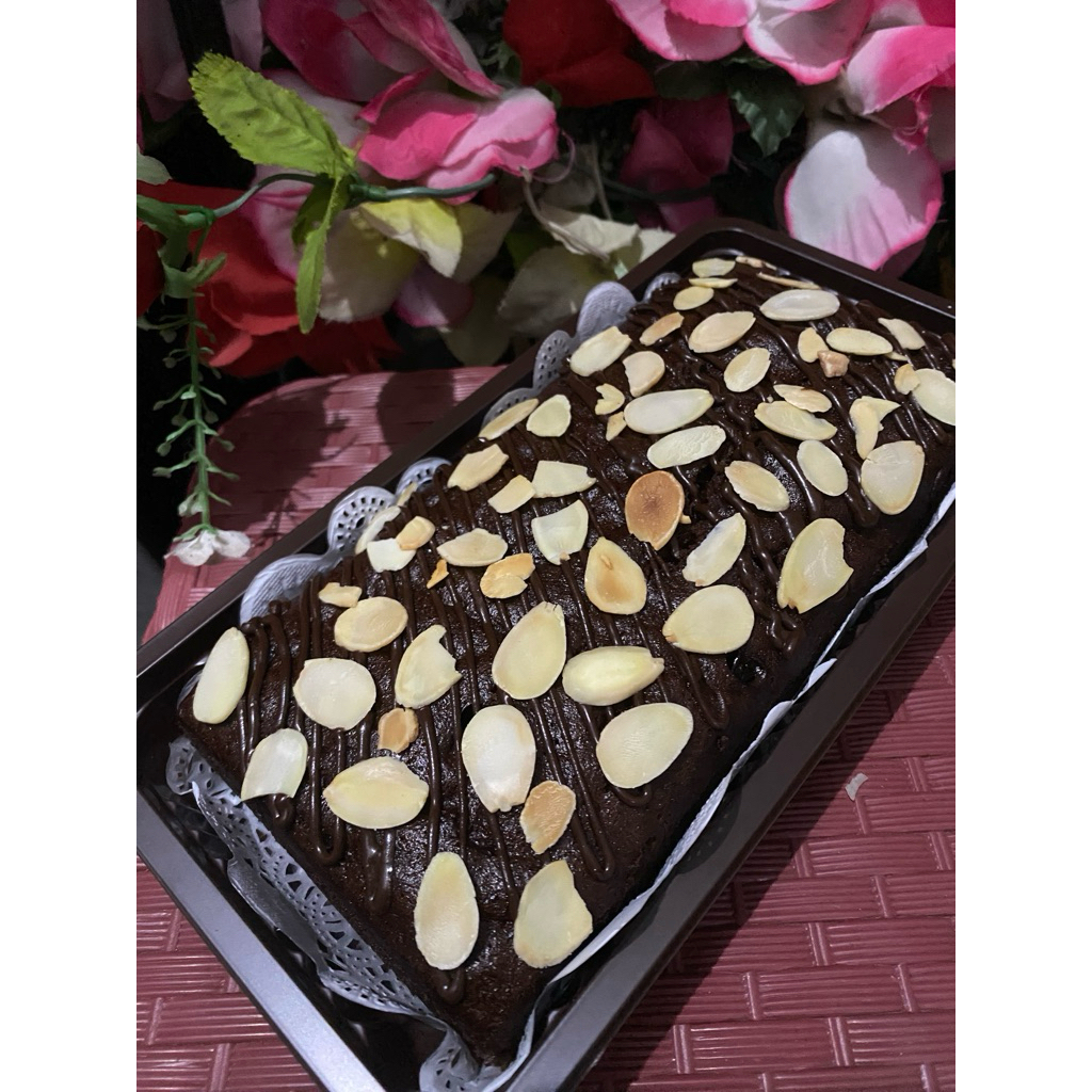 

Brownies kukus almond