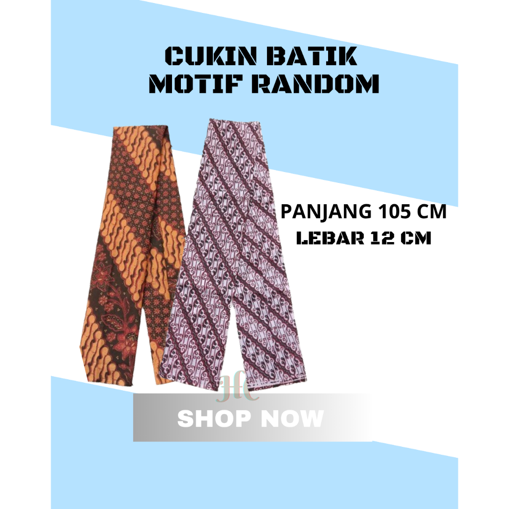 Cukin batik/ cukin betawi / selendang batik betawi