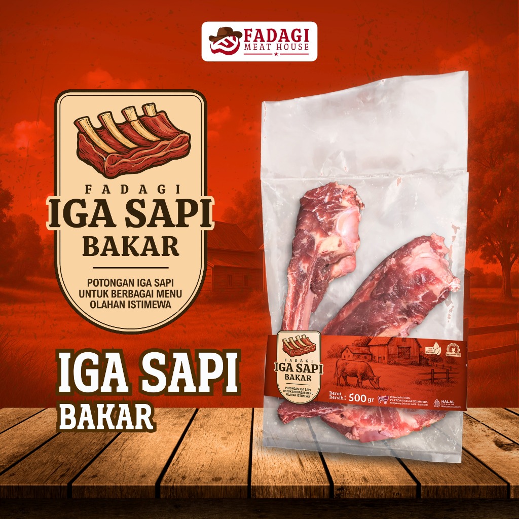 

Jual Iga Sapi Bakar - 500 gr - Fadagi Meat House | Toko Daging Tangerang Selatan