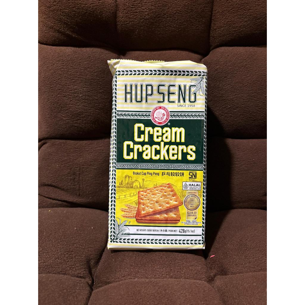 

HUP SENG Cream Creakers / Biskuit Cap Ping Pong // 428gr