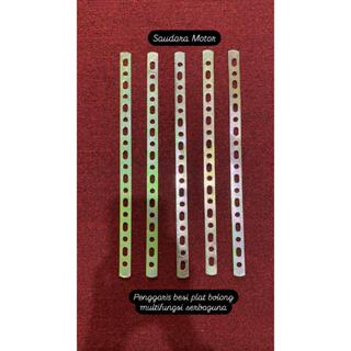 

Penggaris Besi Bracket Plat Lubang Multifungsi Serbaguna Universal