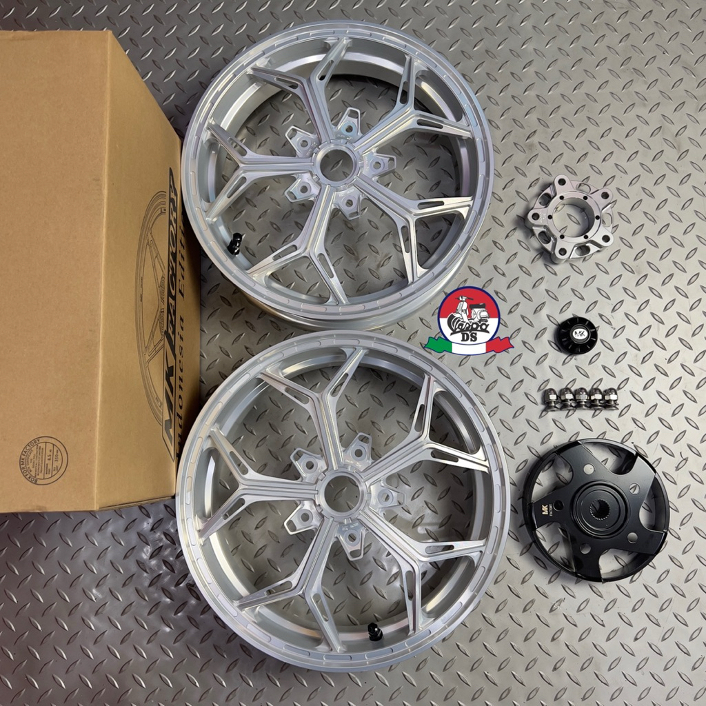 Velg MK FACTORY MK14 Silver Vespa Sprint Primavera GTS S LX