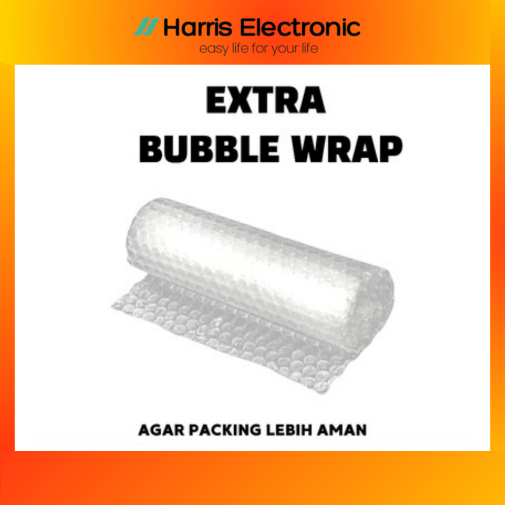 

Tambahan extra bubble wrap