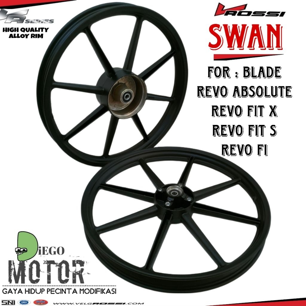 Velg  Revo Absolute/ Blade / Revo Fi/ Revo fit X/ Revo fit S/velg racing vrossi honda revo absolute,