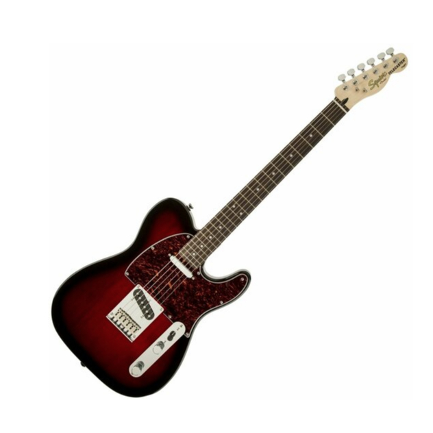 GITAR MELODY FENDER SQUIER STANDARD TELECASTER LFB ANTIQUE BURST F 03-037-1200-537