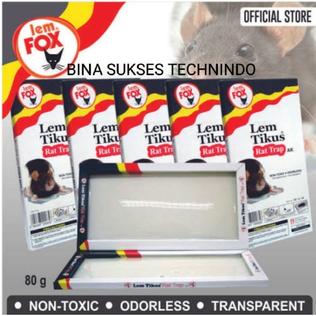 

LEM FOX RAT TRAP AK 80GR 80 GR HARGA PER PCS