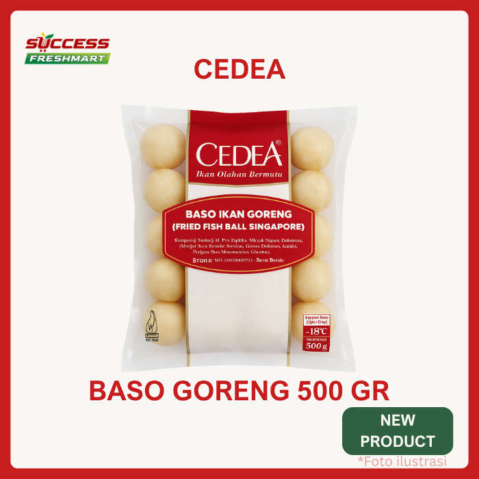 

CEDEA BASO IKAN GORENG 500 GRAM