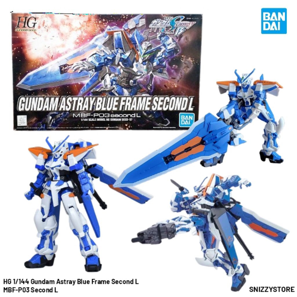 Bandai Gundam HG 1/144 Gundam Astray Blue Frame Second L MBF-P03 Second L