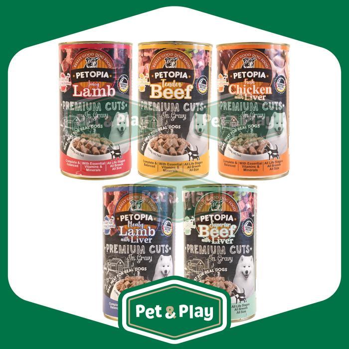 Petopia Premium Cuts Puppy to Adult 1240 Gr