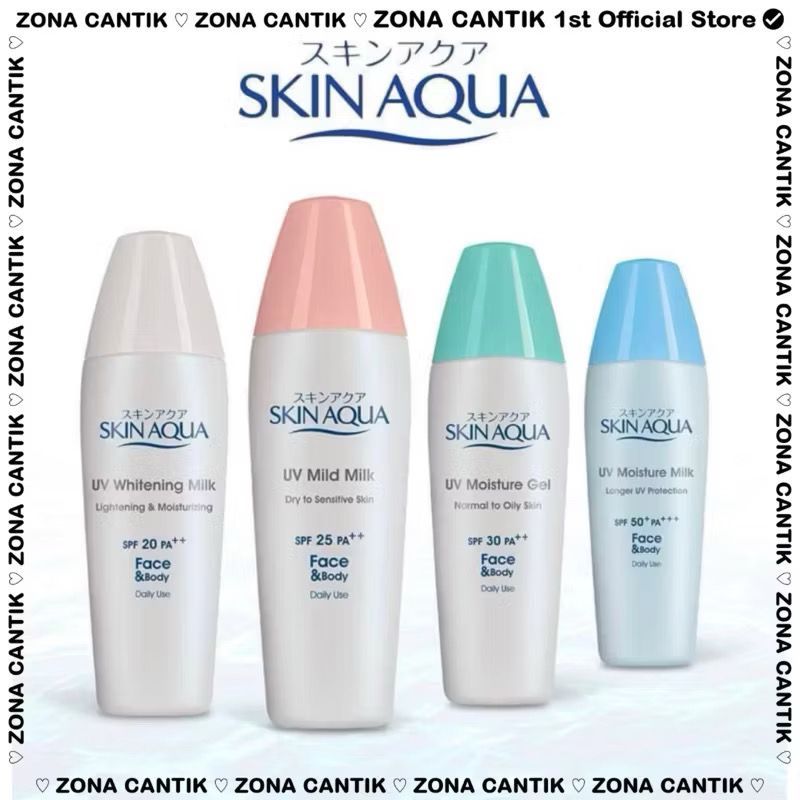 SUUNSCREEN SKIN AQUA SPF 50 - SKIN AQUA